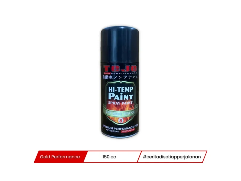 TeJe Hi-Temp Cat Semprot Tahan Panas Knalpot & Mesin