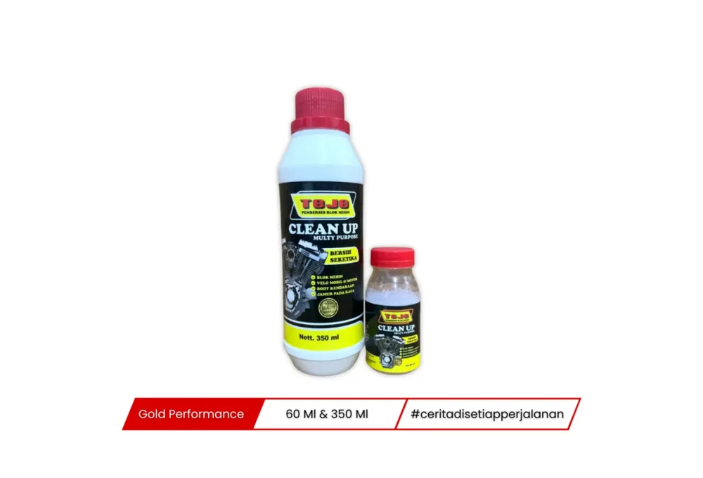 TeJe Clean Up Pembersih Blok Mesin & Jamur Kaca Serbaguna 60 ml