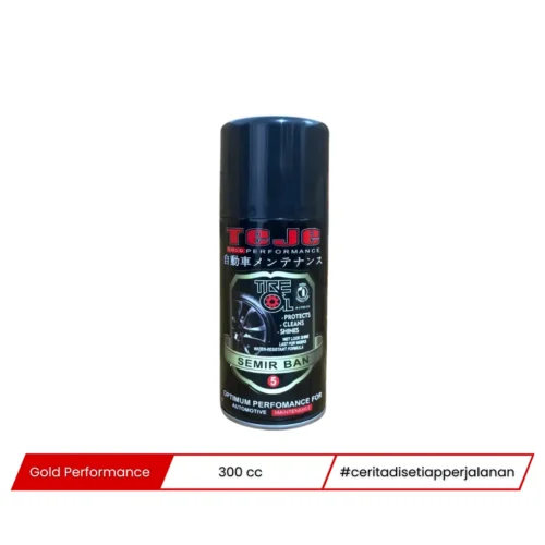 TeJe Semir Ban Tire Polish Hitam Kilap Wet Look