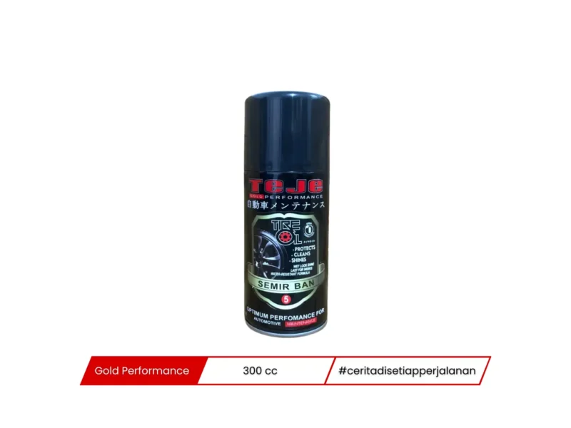 TeJe Semir Ban Tire Polish Hitam Kilap Wet Look